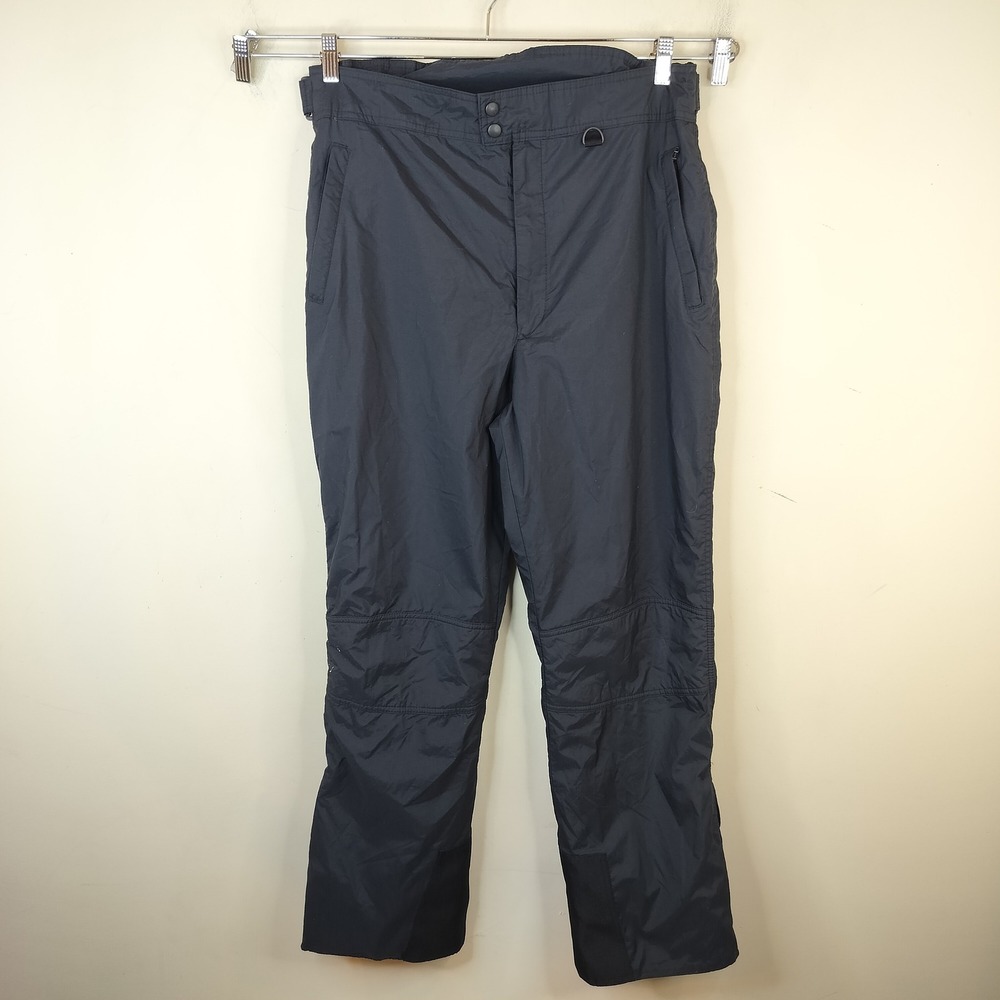 Gap Tech Vintage Ski Snow Winter Pants Mens XL Adjustable Waist Gorpcore Black